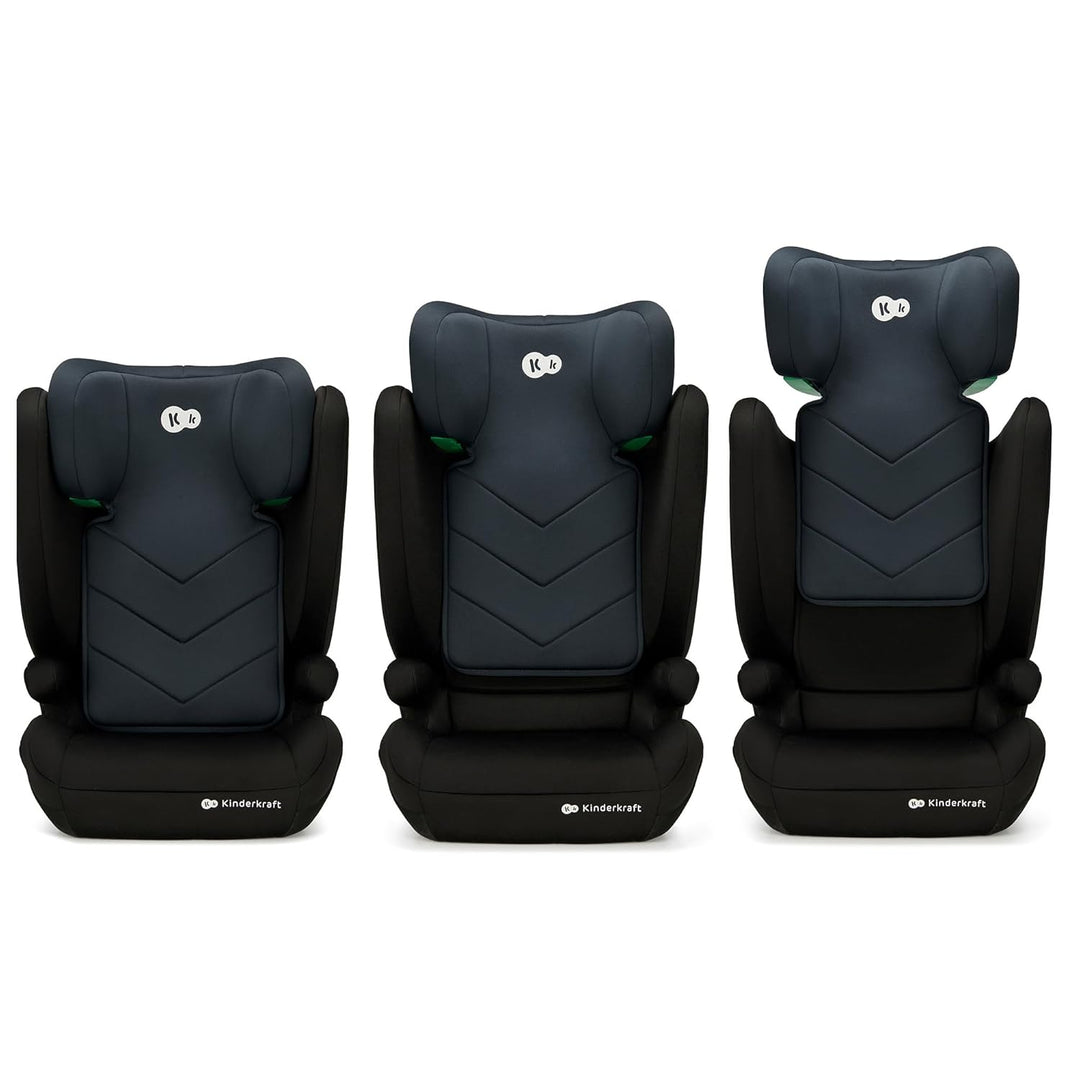 Kinderkraft I-SPARK I-Size Babyautositz, Gruppe 2/3, 100-150 cm, von 3,5 bis 12 Jahre, 15 bis 36 kg,