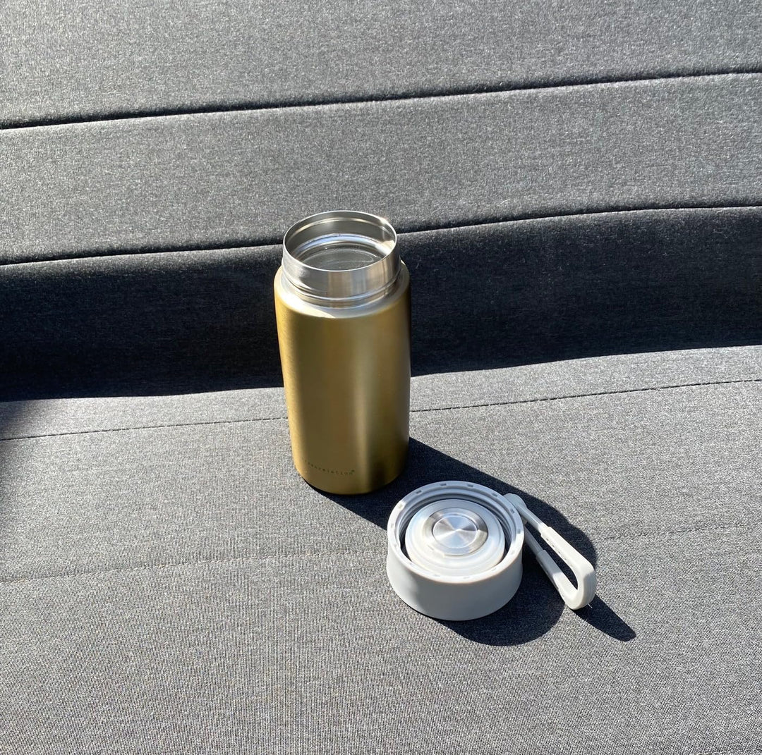 greenrelation 2lidsbottle+ Thermosflasche Thermo Coffee To Go Thermobecher Trinkflasche Edelstahl Tr