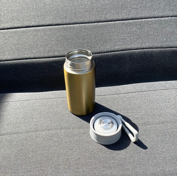 greenrelation 2lidsbottle+ Thermosflasche Thermo Coffee To Go Thermobecher Trinkflasche Edelstahl Tr