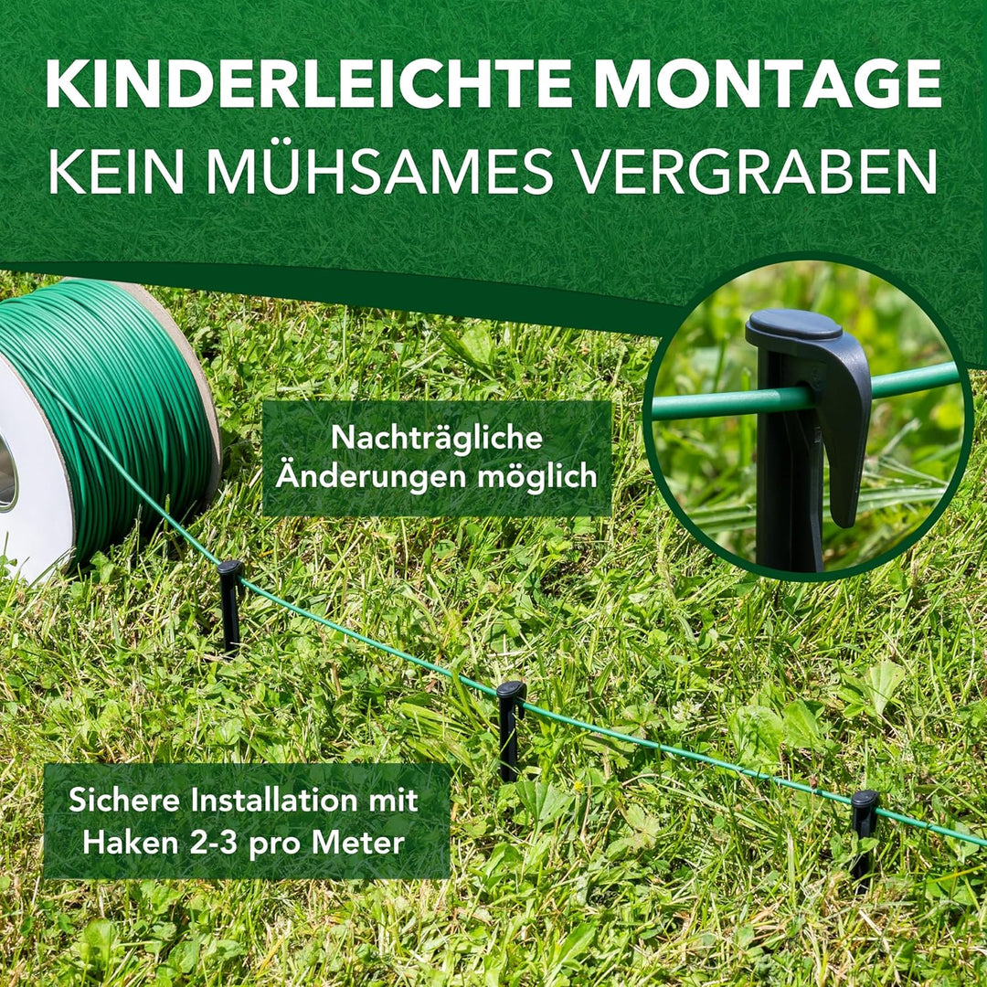 G greengrass tools Begrenzungskabel für Mähroboter Begrenzungs-Draht Rasenroboter - kompatibel mit H