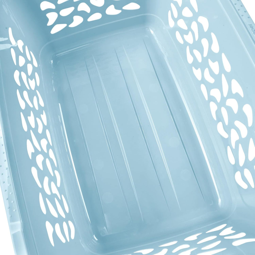 keeeper jost 2x Wäschekorb, Luftdurchlässiges Dekor, 52 l, Nordic Blue Nordic Blue 2x 52 L, Nordic B