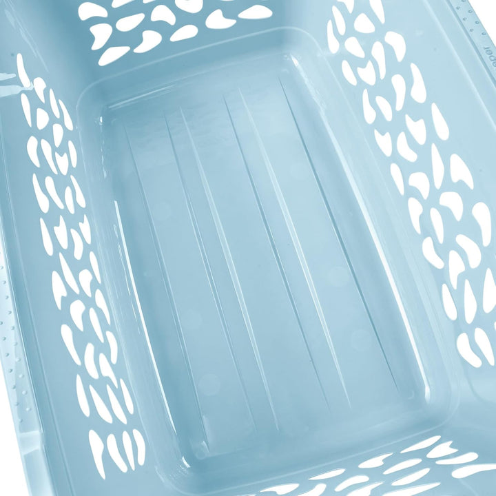 keeeper jost 2x Wäschekorb, Luftdurchlässiges Dekor, 52 l, Nordic Blue Nordic Blue 2x 52 L, Nordic B