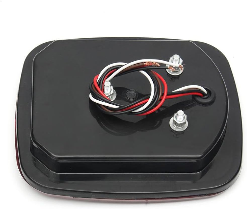 HEHEMM 16 LED Auto Rücklicht Wasserdicht LKW Anhänger Boot Stop Turn Rückfahrscheinwerfer Lampe Rot