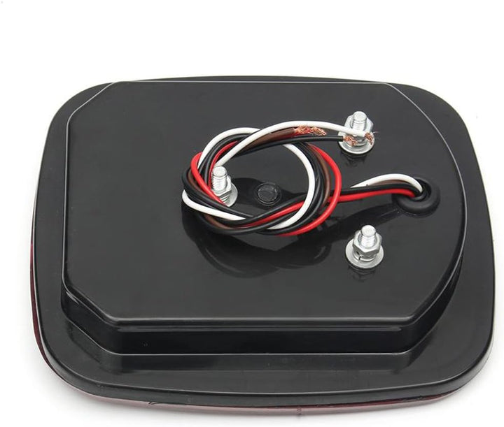 HEHEMM 16 LED Auto Rücklicht Wasserdicht LKW Anhänger Boot Stop Turn Rückfahrscheinwerfer Lampe Rot