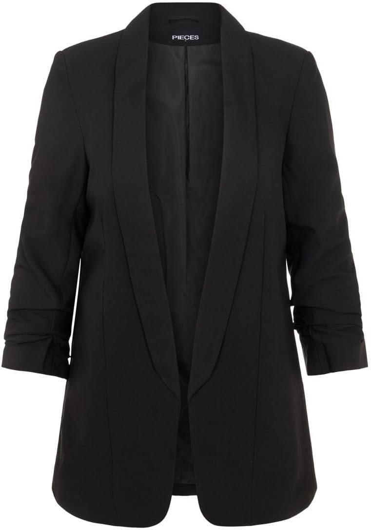 PIECES Female Blazer PCBOSELLA XS Schwarz, XS Schwarz