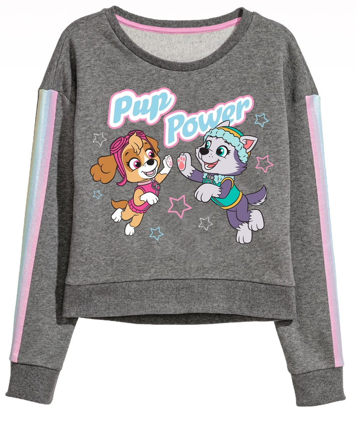Paw Patrol Skye Pullover für Mädchen – Offizieller Pullover mit Reissverschluss Kinder warm Winter S