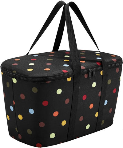 reisenthel Set carrybag black BK7003 +coolerbag dots UH7009 Black-dots