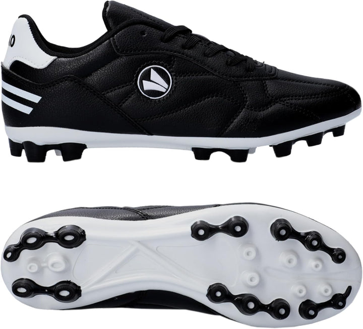 JAKO Fussball - Schuhe Kinder - Nocken Classico FG Kids 36 EU Jet Black, 36 EU Jet Black