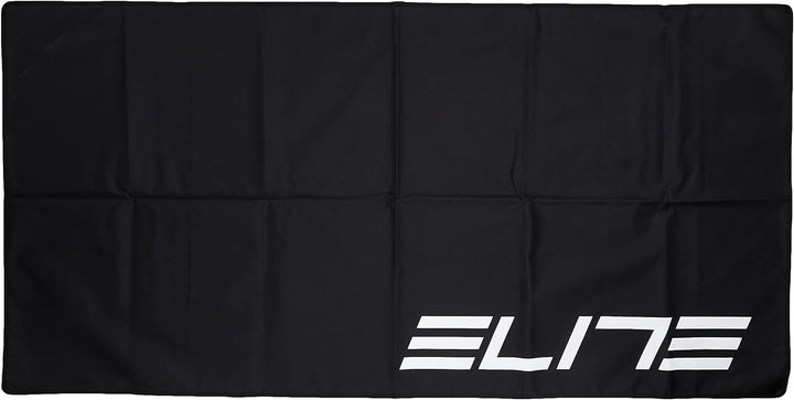 ELITE Folding Mat/Pad for Home Bike Trainers 90x180 cm Schwarz