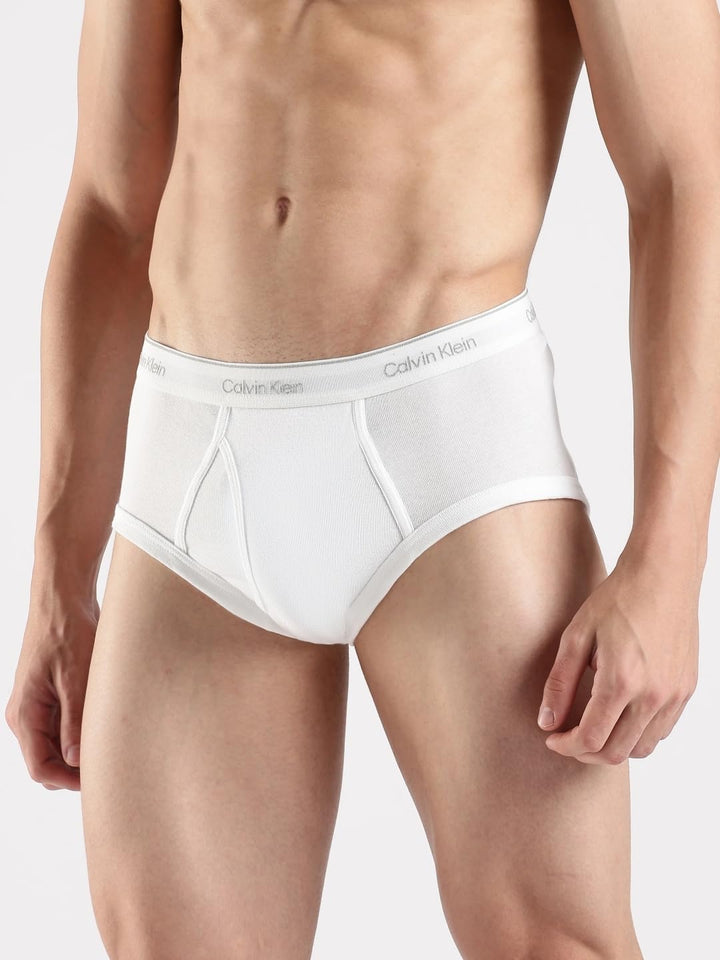 Calvin Klein Herren 3er Pack Unterhosen Hip Briefs Unterwäsche M 3 Weiss, M 3 Weiss