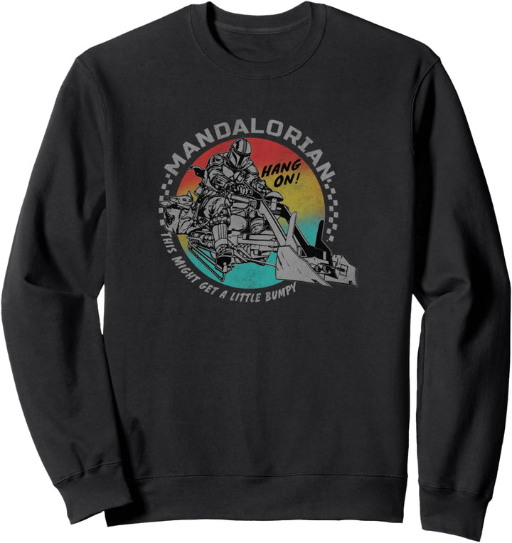 Star Wars: The Mandalorian & Child Landspeeder Hang On Sweatshirt