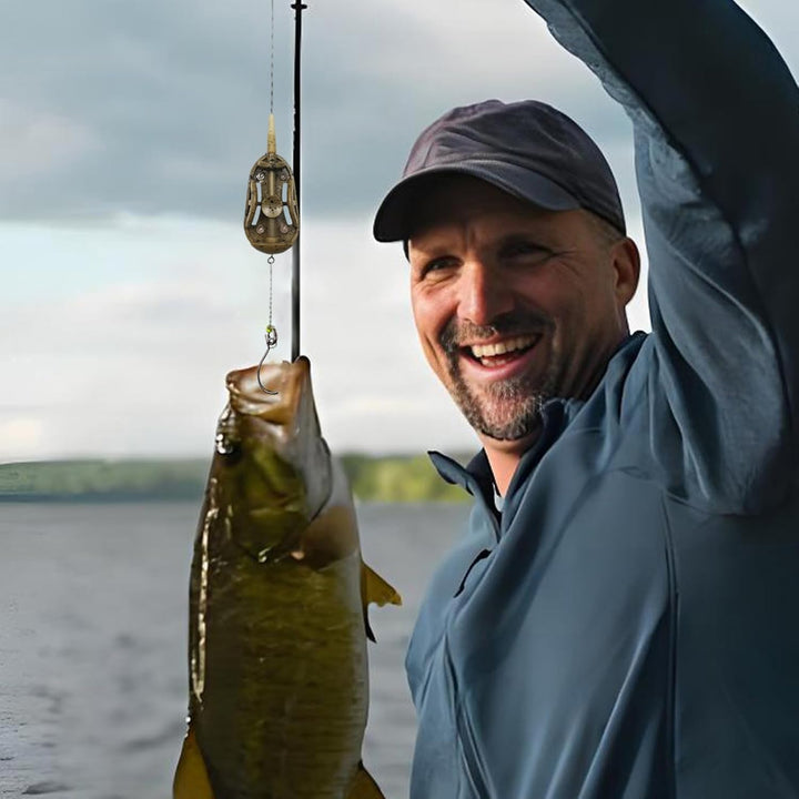 Method Feeders Für Karpfenangeln - Method Feeder Rig Set,Rostfreies Fischfangzubehör Set Für Teich F