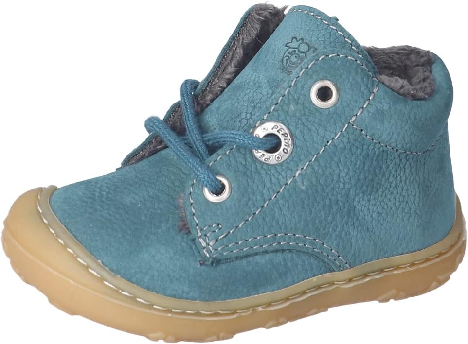 RICOSTA Mädchen und Jungen Stiefel CORANY, Kinder Lauflernschuhe, Weite: Mittel, lose Einlage, terra