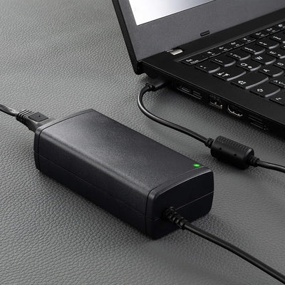 Poppstar Universal USB-C Netzteil 65W für Laptop/Notebook 5V 9V 12V 15V DC (max. 3A) / 20V DC (max.