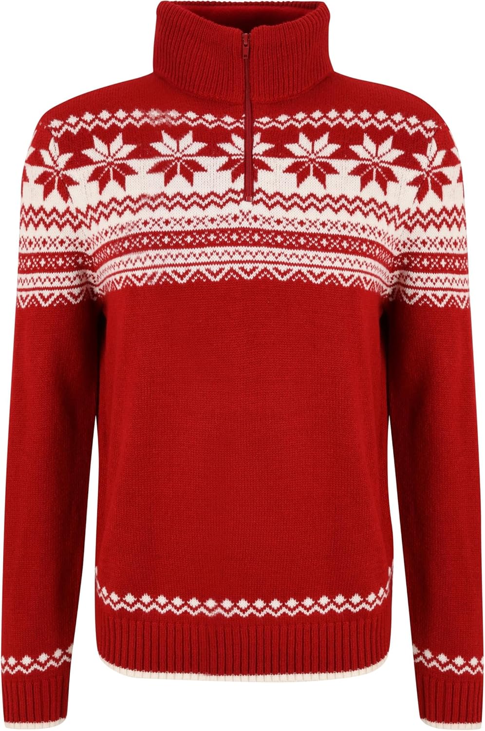 Brandit Herren Troyer Norweger Pullover, S Rot