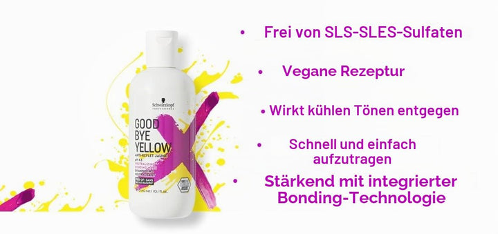 Schwarzkopf Professional Goodbye Yellow Neutralizing Shampoo, 1000 ml 1.00 l (1er Pack), 1.00 l (1er