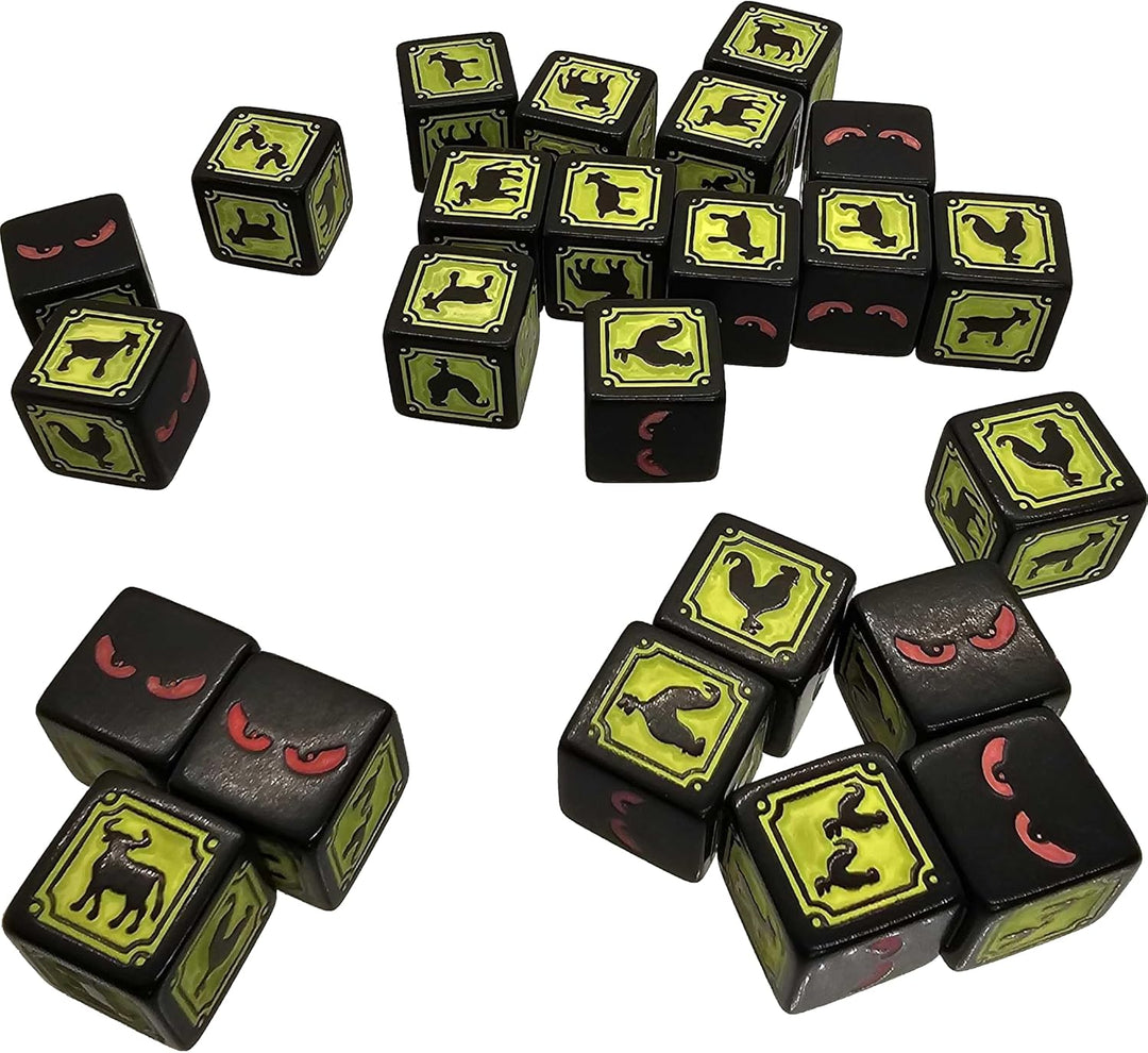 Steve Jackson Games | Chupacabra: Survive The Night | Fast-Paced Dice Game for 2 to 4 Players | Quic
