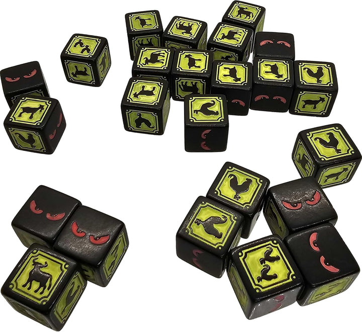 Steve Jackson Games | Chupacabra: Survive The Night | Fast-Paced Dice Game for 2 to 4 Players | Quic