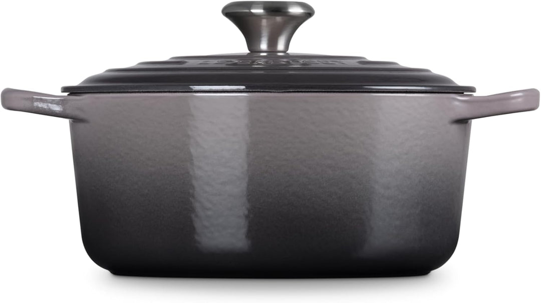 Le Creuset Signature Gusseisen-Bräter mit Deckel, Ø 24 cm, Rund, Für alle Herdarten und Induktion ge