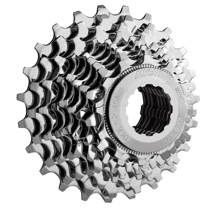 Miche Primato Zahnkranzkassette (9-Fach | 12-23 Zähne | Campagnolo kompatibel) Silber, Silber