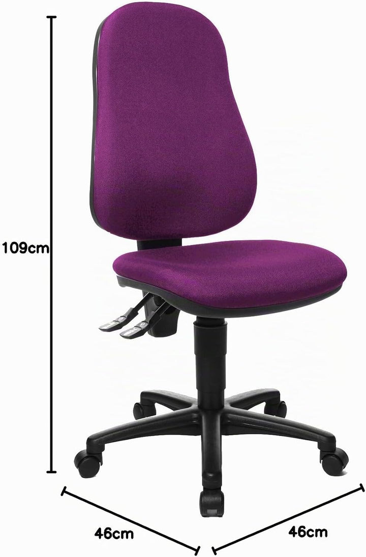 TOPSTAR Bürodrehstuhl Point 60 lila, Lila