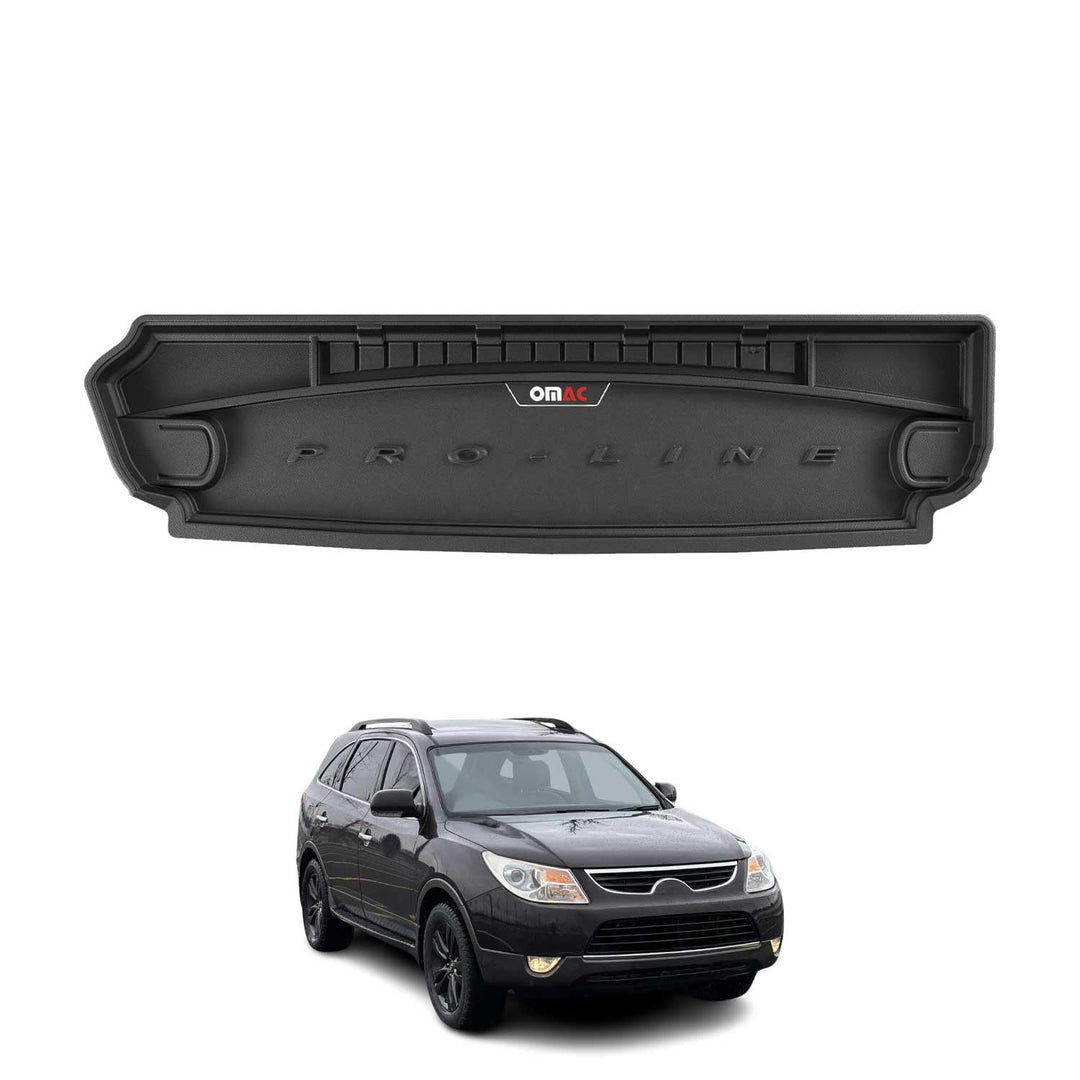 OMAC Kofferraumwanne Laderaumwanne kompatibel mit Hyundai ix55 2006-2012 Premium TPE Schwarz 1x