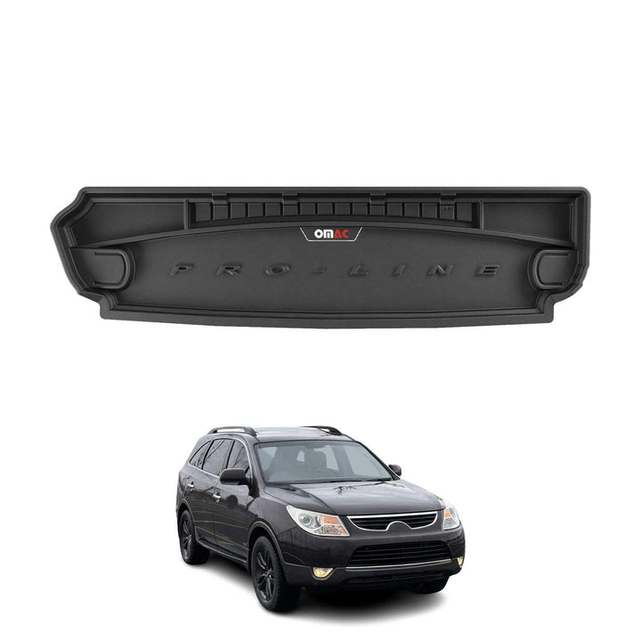 OMAC Kofferraumwanne Laderaumwanne kompatibel mit Hyundai ix55 2006-2012 Premium TPE Schwarz 1x
