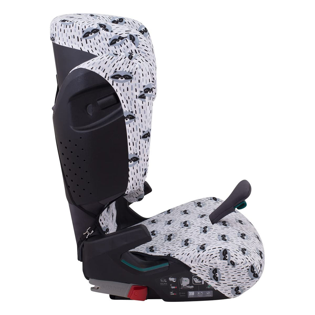 JYOKO KIDS Bezug kompatibel mit Britax Romer Kidfix, aus Baumwolle (Romer Kidfix I-SIZE, RACCOON), R