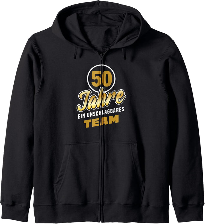 Goldene Hochzeit Jubiläum Goldhochzeit Hochzeitstag Geschenk Kapuzenjacke