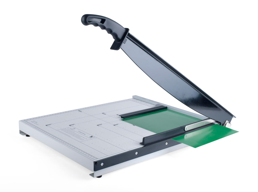 Pavo Premium Hebel-Schneidemaschine für DIN A3, 15 Blatt, Schnittlänge 430 mm