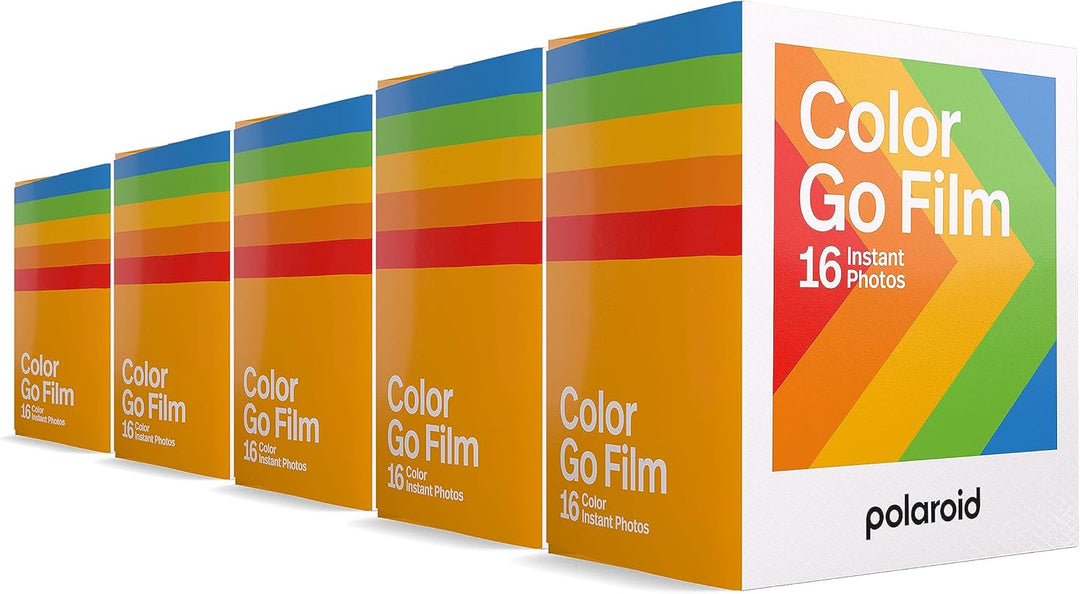 Polaroid Go Color Film - 80 Fotos - 5 Doppelpackungen Grosspackung Film (6205) - Nur kompatibel mit