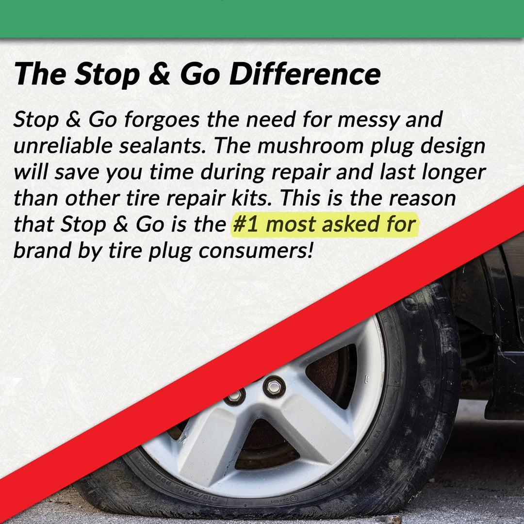 Stop & Go 6000 – Reparatur-Set für schlauchlose Reifen