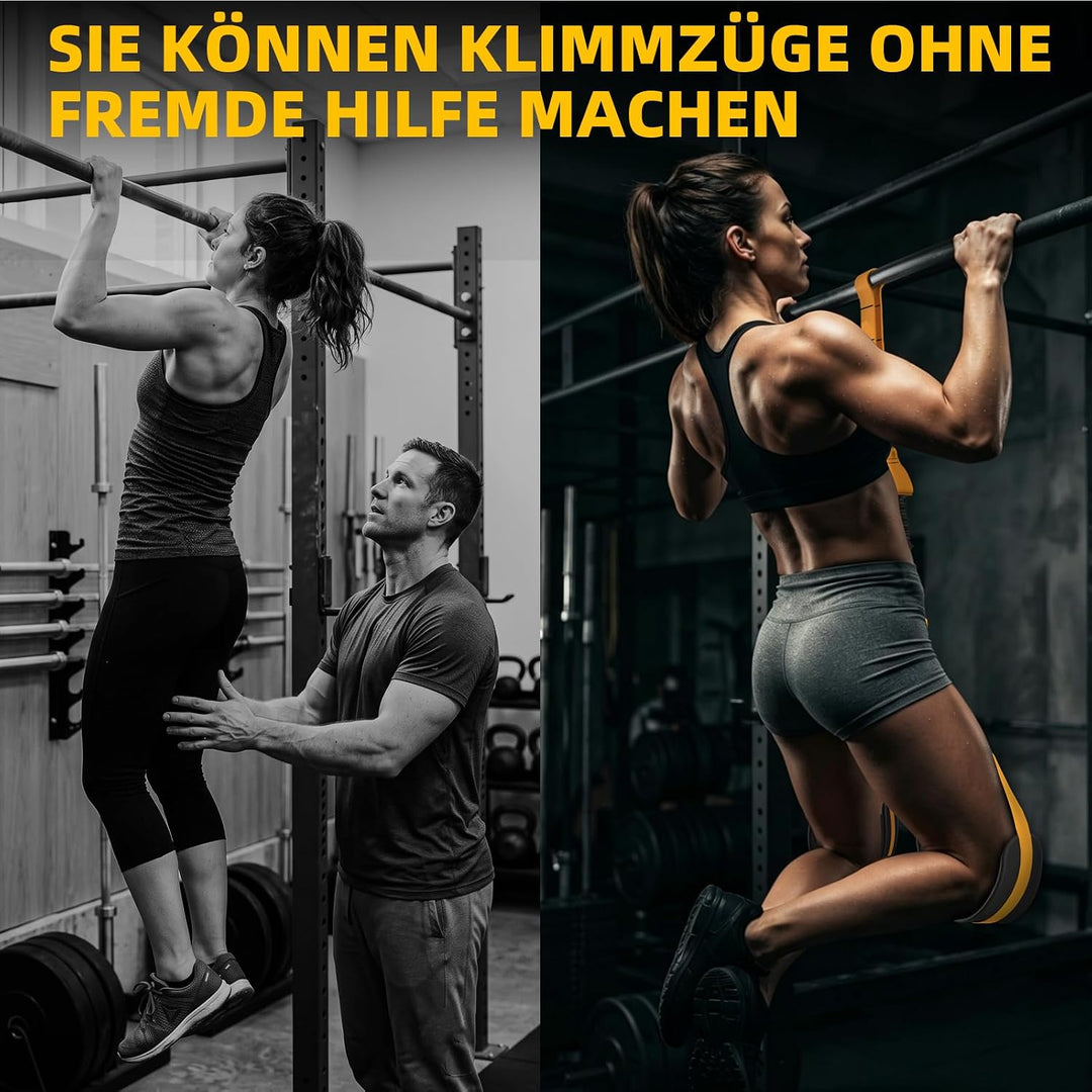 Klimmzughilfebänder, Verstellbarer Widerstand, Krafttraining