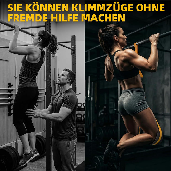 Klimmzughilfebänder, Verstellbarer Widerstand, Krafttraining