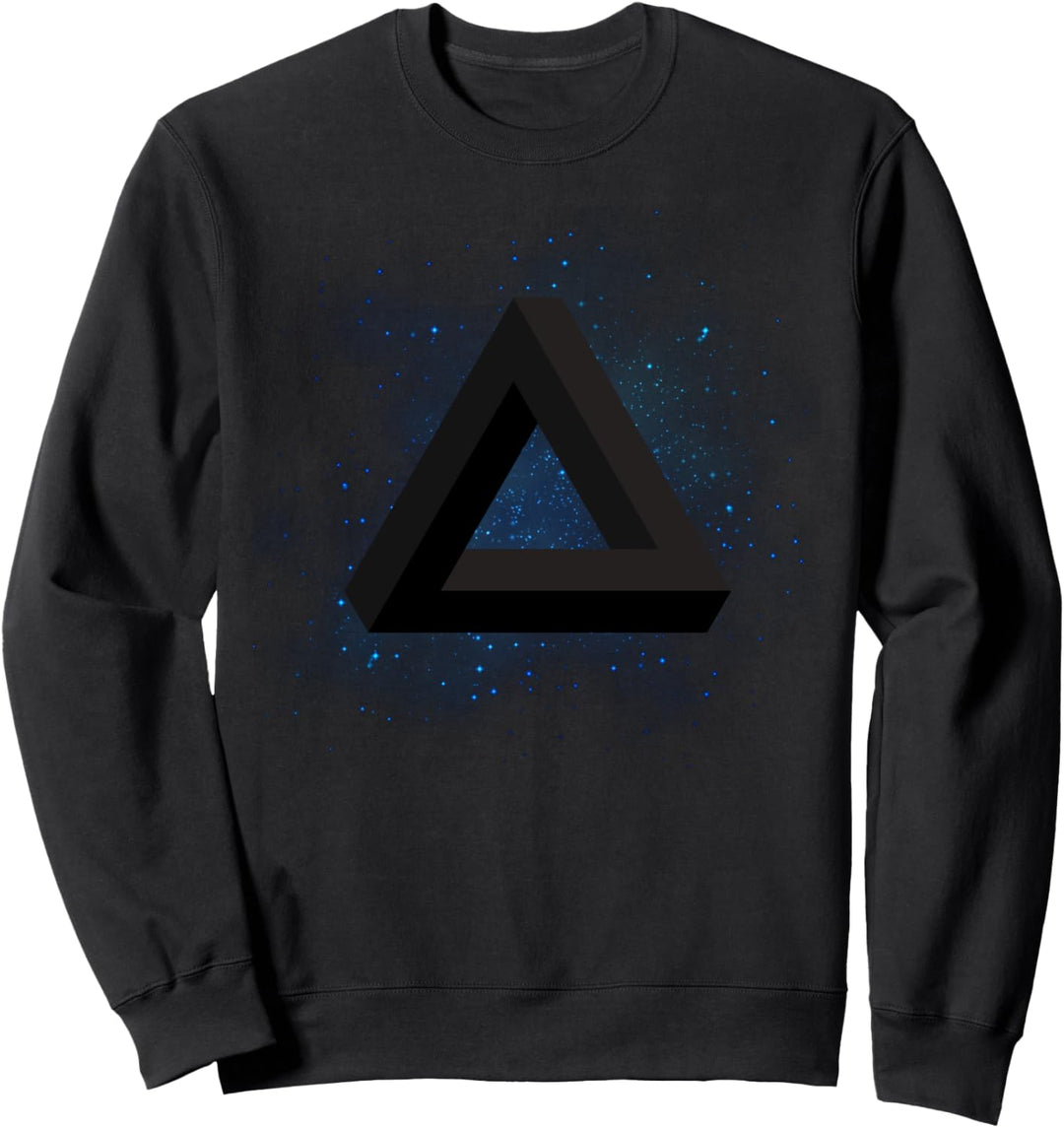 Weltraum Mathematik Science Fiction Geometrie Sweatshirt