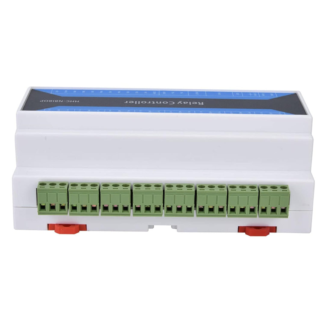 Fafeicy 8 Kanälen Ethernet Relais, Netzwerk Relaismodul, Fernbedienungsrelaisgerät, fünf Arbeitsmodi