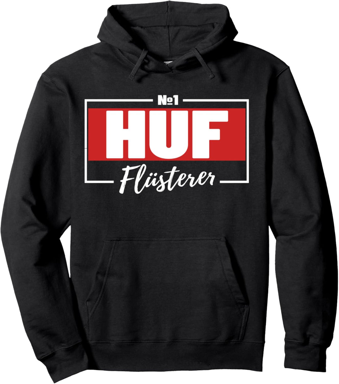 Huf Flüsterer Hufschmied Sprüche Geschenk zur Hufbearbeitung Pullover Hoodie