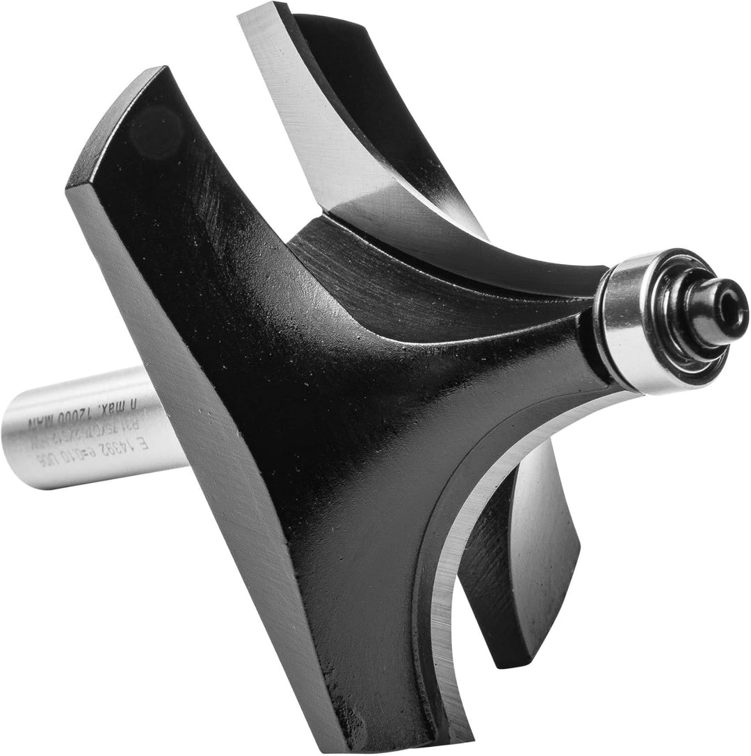ENT 14392 Abrundfräser HW, Schaft (S) 12 mm, Durchmesser (D) 76,2 mm, NL 38,1 mm, R 31,8 mm, SL 45 m