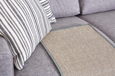 Kratzmatte für Katzen - Fussmatte Sisal Kratzteppich - natürliche Sisalmatte robust - Vorleger aus 1