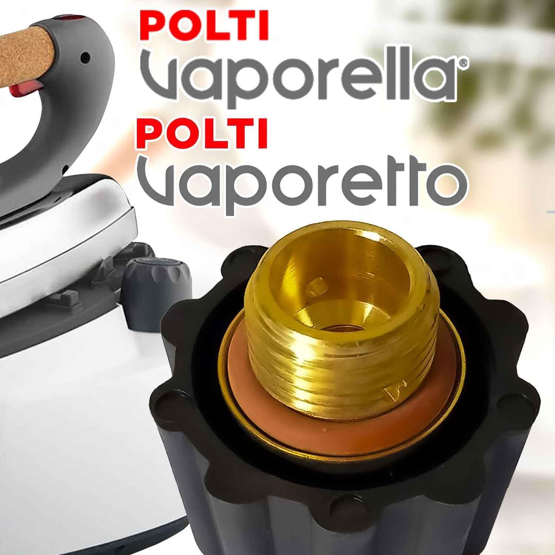 Ventil für Polti Vaporetto oder für Polti Vaporella - Aussengewinde von 1/2" versehen - Komplett mit