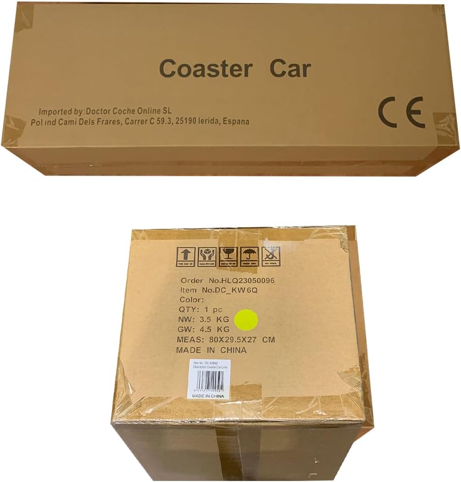 Läufer Coaster Car Rot (Lime), Limettengrün