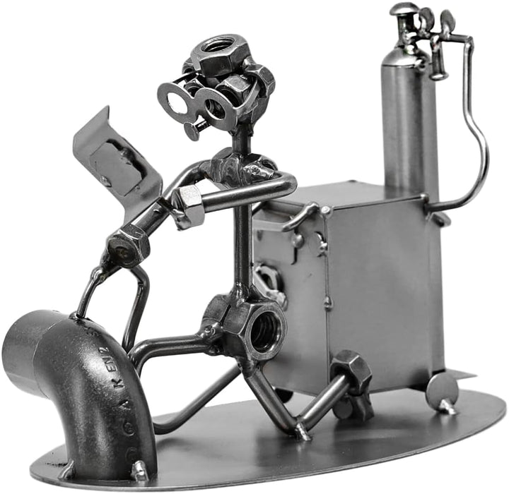 metalman24 Schraubenmännchen Schweisser I Handarbeit I Geschenkidee I Metallfigur I Metallmännchen I