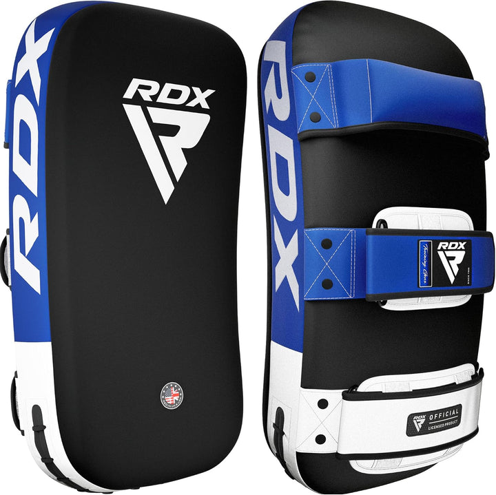 RDX Schlagpolster zum Kampfsport, Curved Trittschlagpolster Kickboxen, Muay Thai Training, Maya Hide