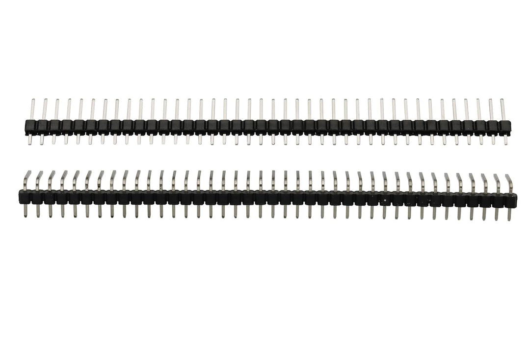 710 Stück 2.54mm Dupont Jumper Drahtseilbuchse mit 40 Pin Pitch Einreihige Stiftleisten, stiftleiste