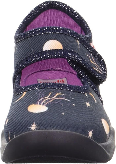 Superfit Jungen Bubble Hausschuh 23 EU Blau Mehrfarbig 8030, 23 EU Blau Mehrfarbig 8030