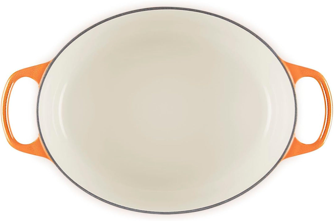 Le Creuset Flamme Dorée Ovalkasserolle, 29 cm Volcanic 29 cm, Volcanic 29 cm