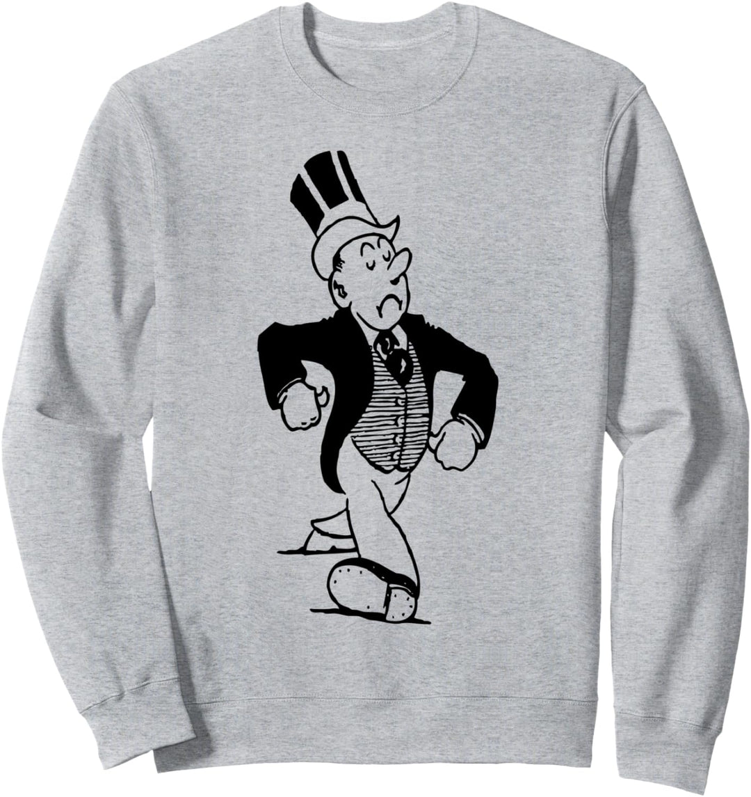 Reicher Zylinder-Cartoon Sweatshirt