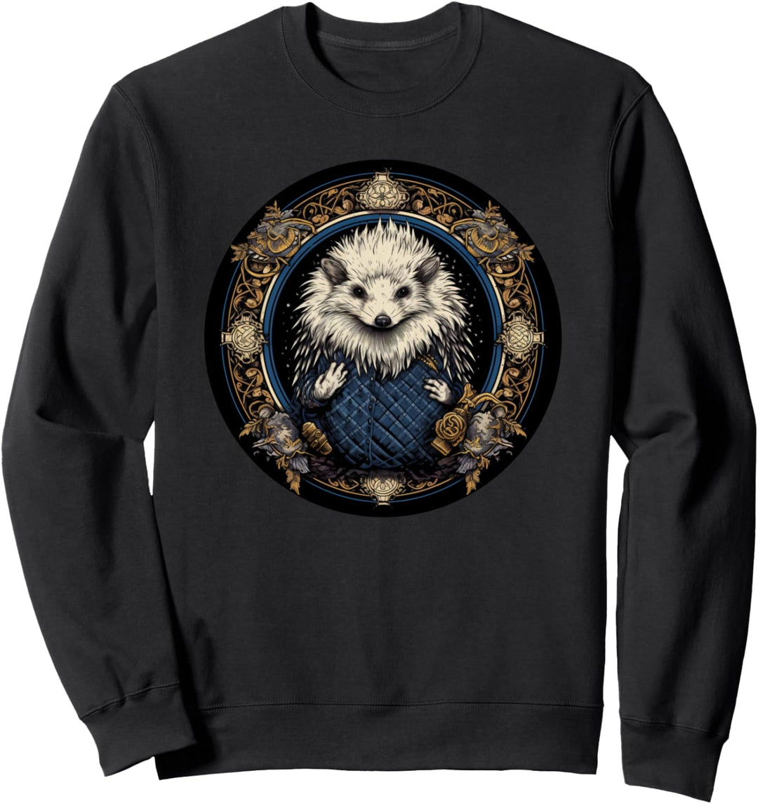 Gothic Igel Gothic Kleidung für Hedgie T Mütter und Väter Sweatshirt