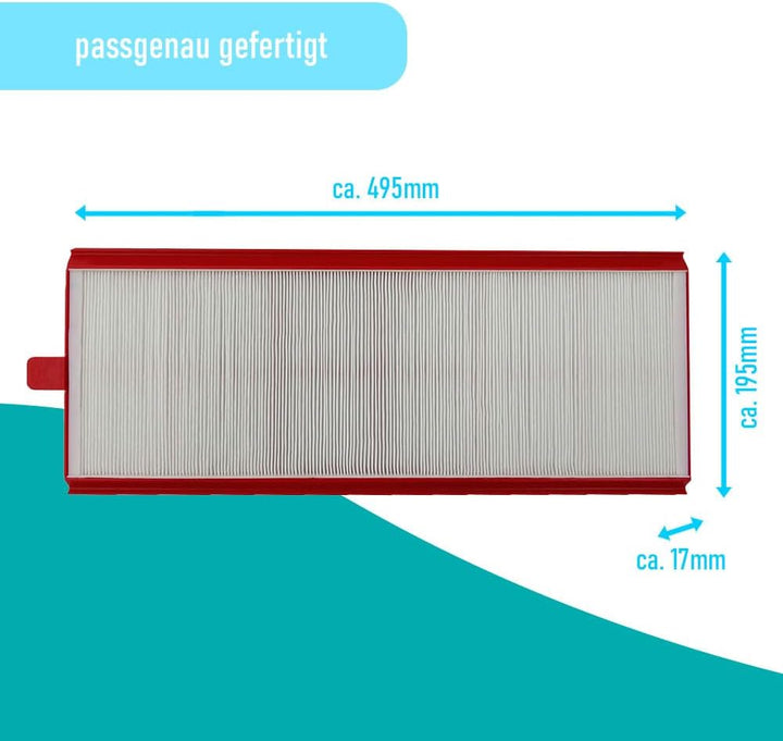 LuftLaden | Zehnder kompatibles Filterset ComfoAir 350 und 550 F7/G4, passend für Zehnder ComfoAir 3