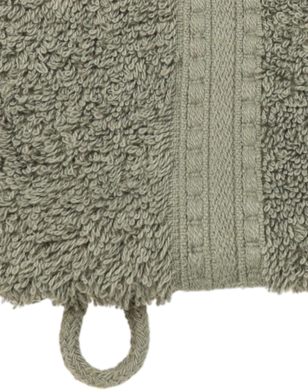 Julie Julsen Bio Waschhandschuh-Set 10 STK. 15x21 Silbergrau 100% Baumwolle Frotte 550g/m² Silbergra